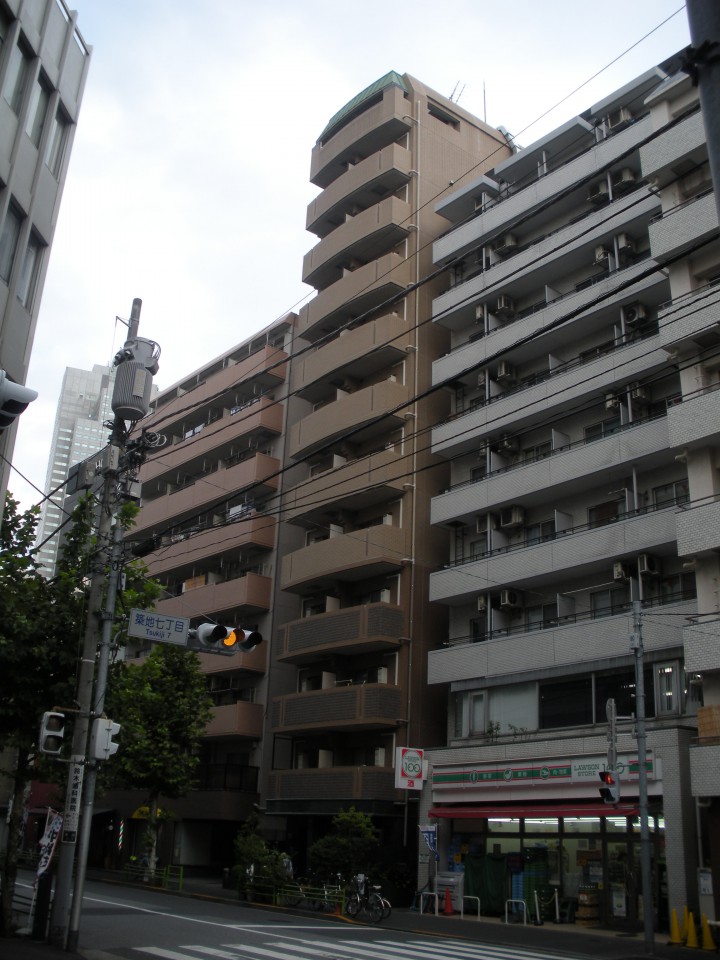 パレステュディオ銀座東壱番館の外観